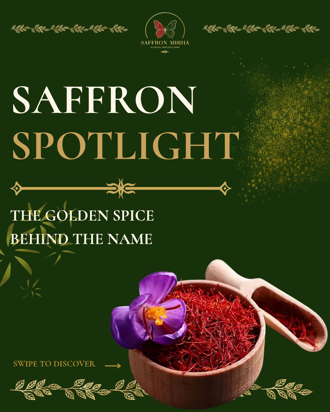 Saffron Spotlight: The golden spice behind our name
